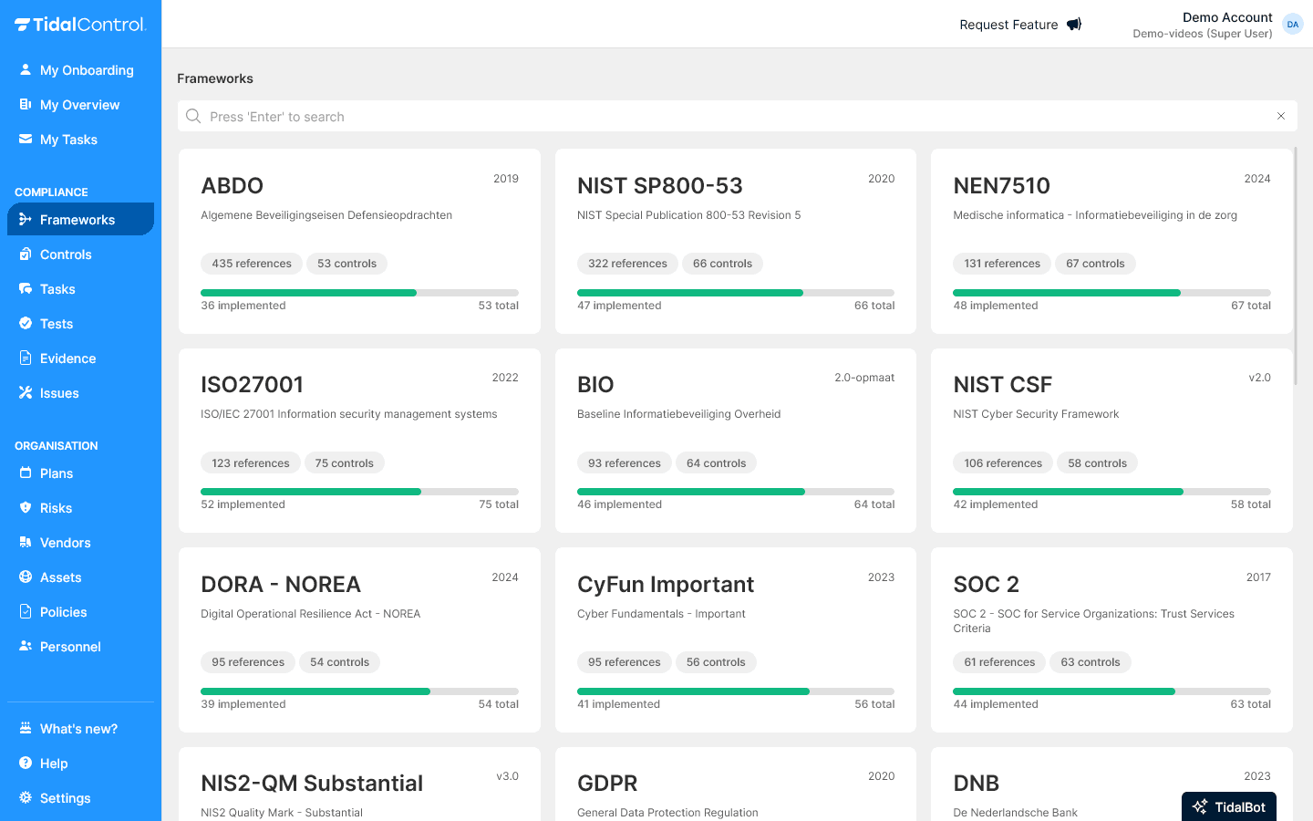 Frameworks overview