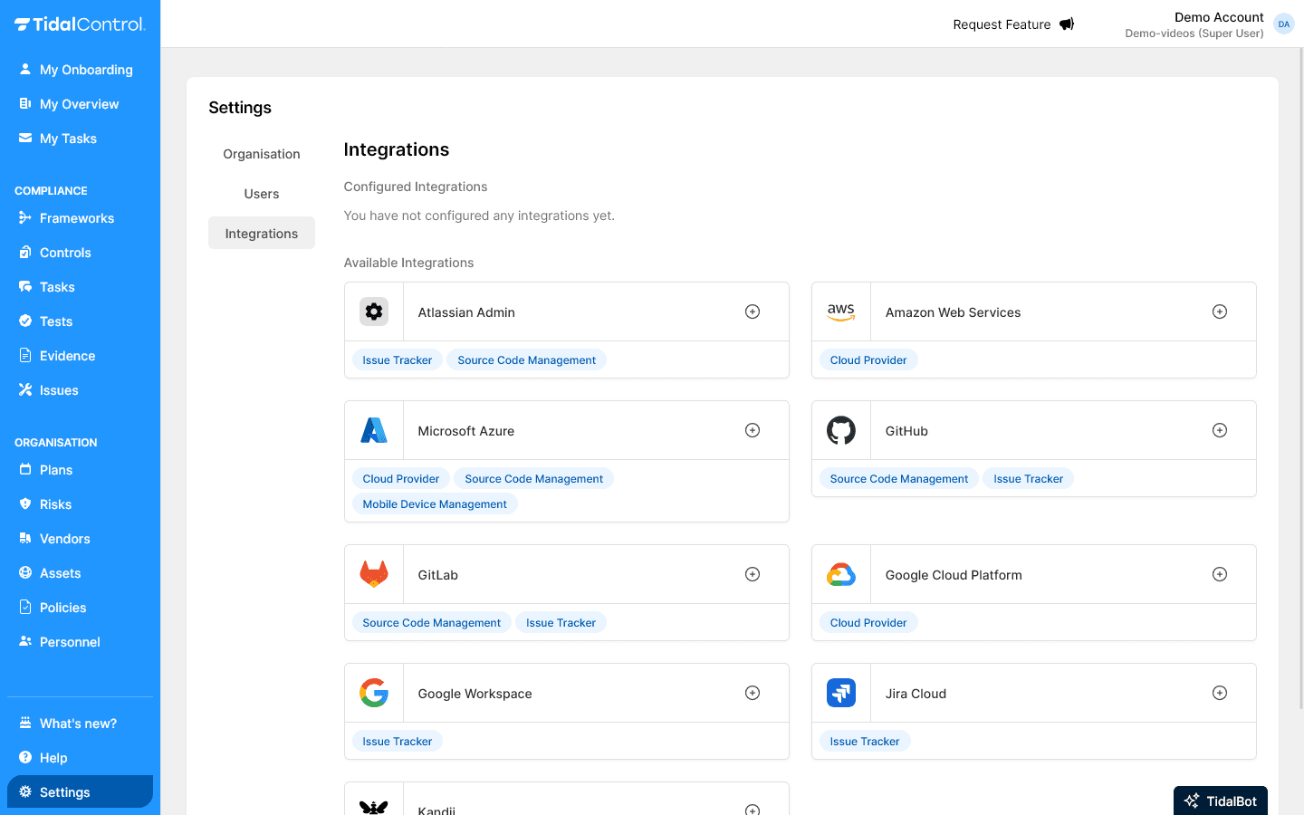 Integrations overview