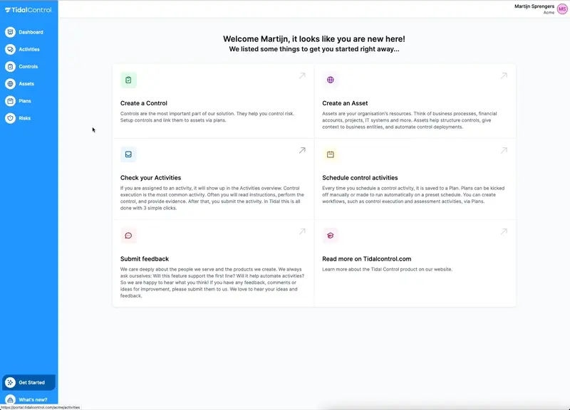 Perfect audit trails with the Feed tab