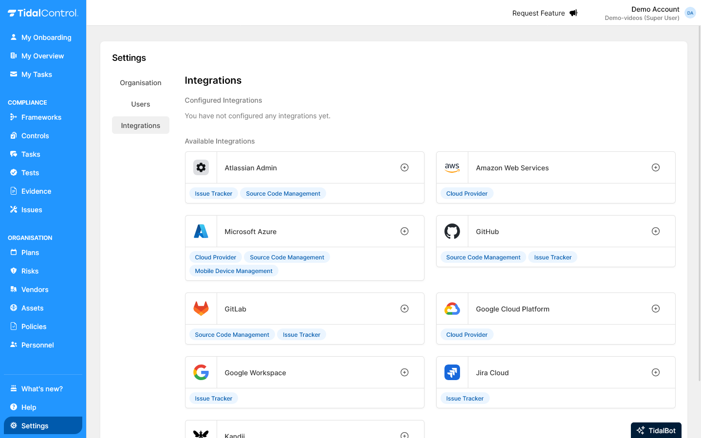 Integrations overview