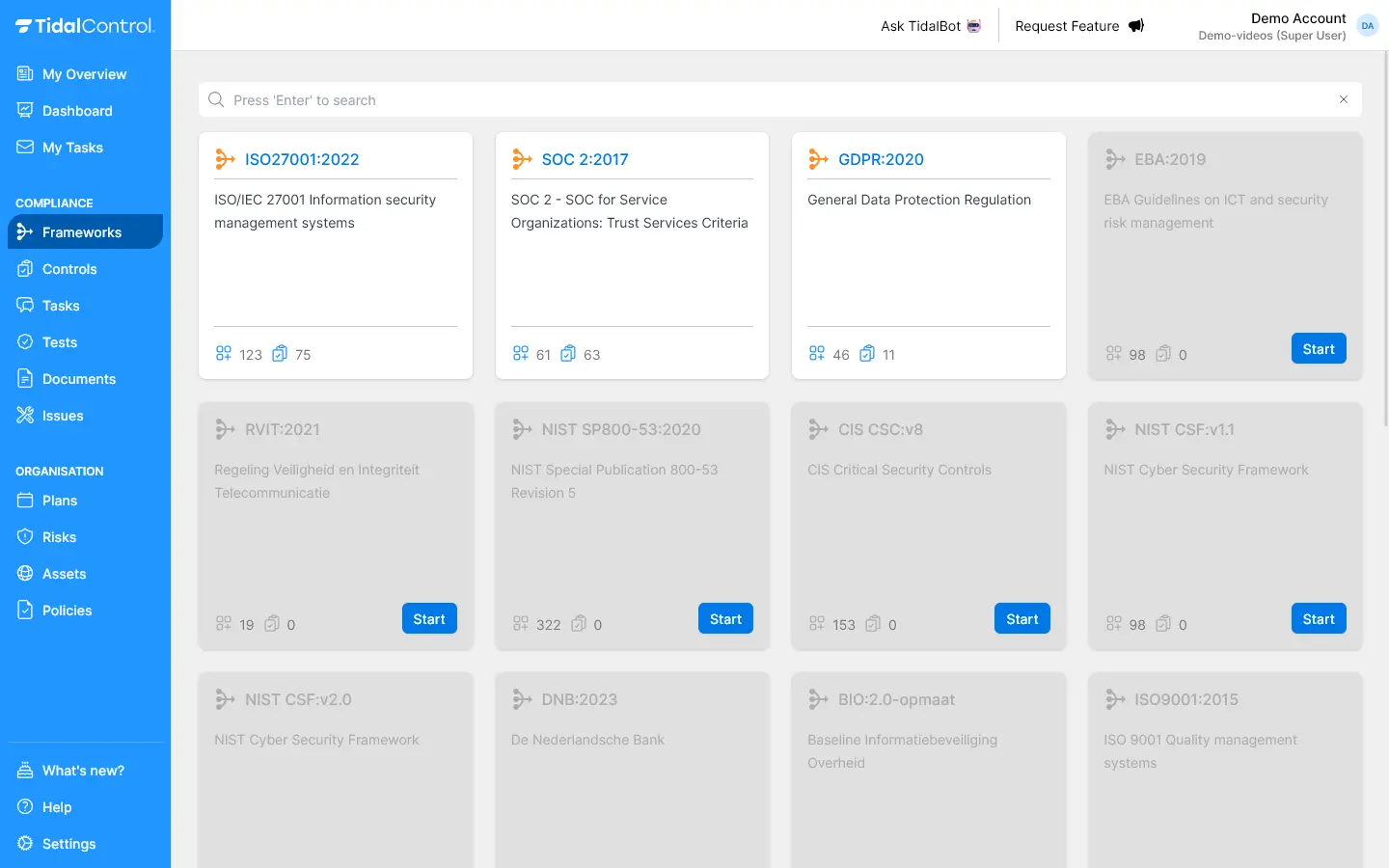 Frameworks overview