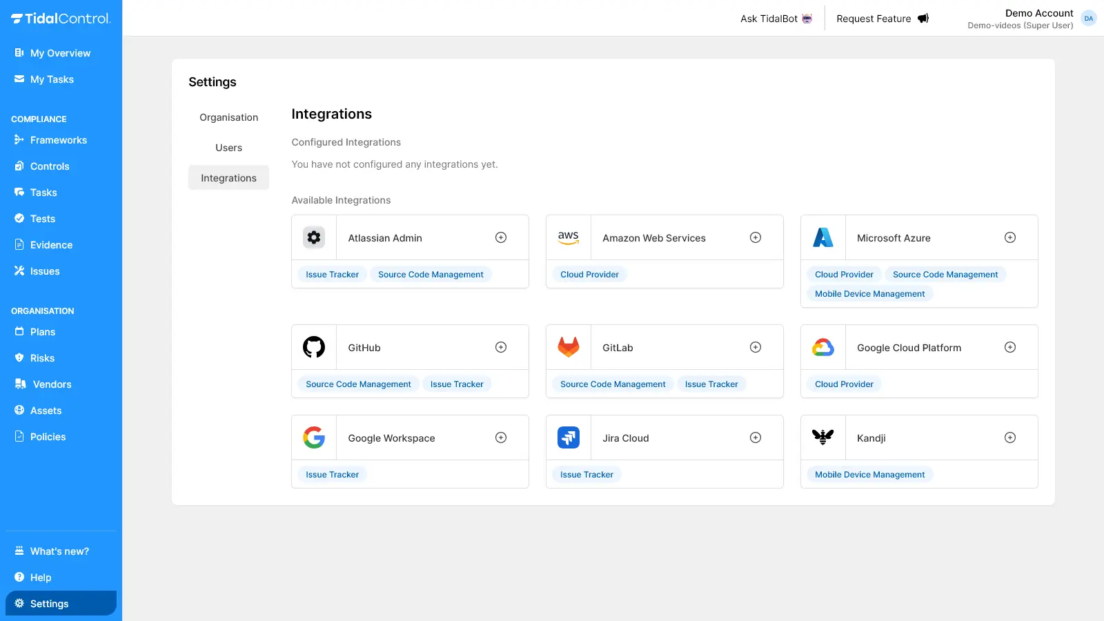 Integrations overview